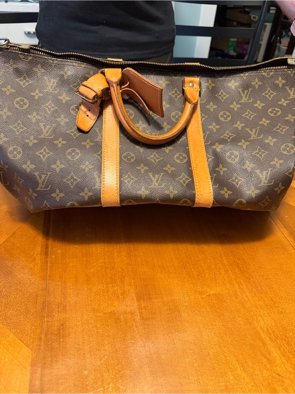 Louis Vuitton Monogram Travel Duffel Bag - Brown & Tan